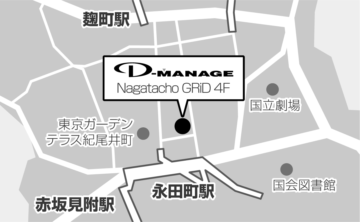 株式会社ディー・マネージ渋谷本社地図
